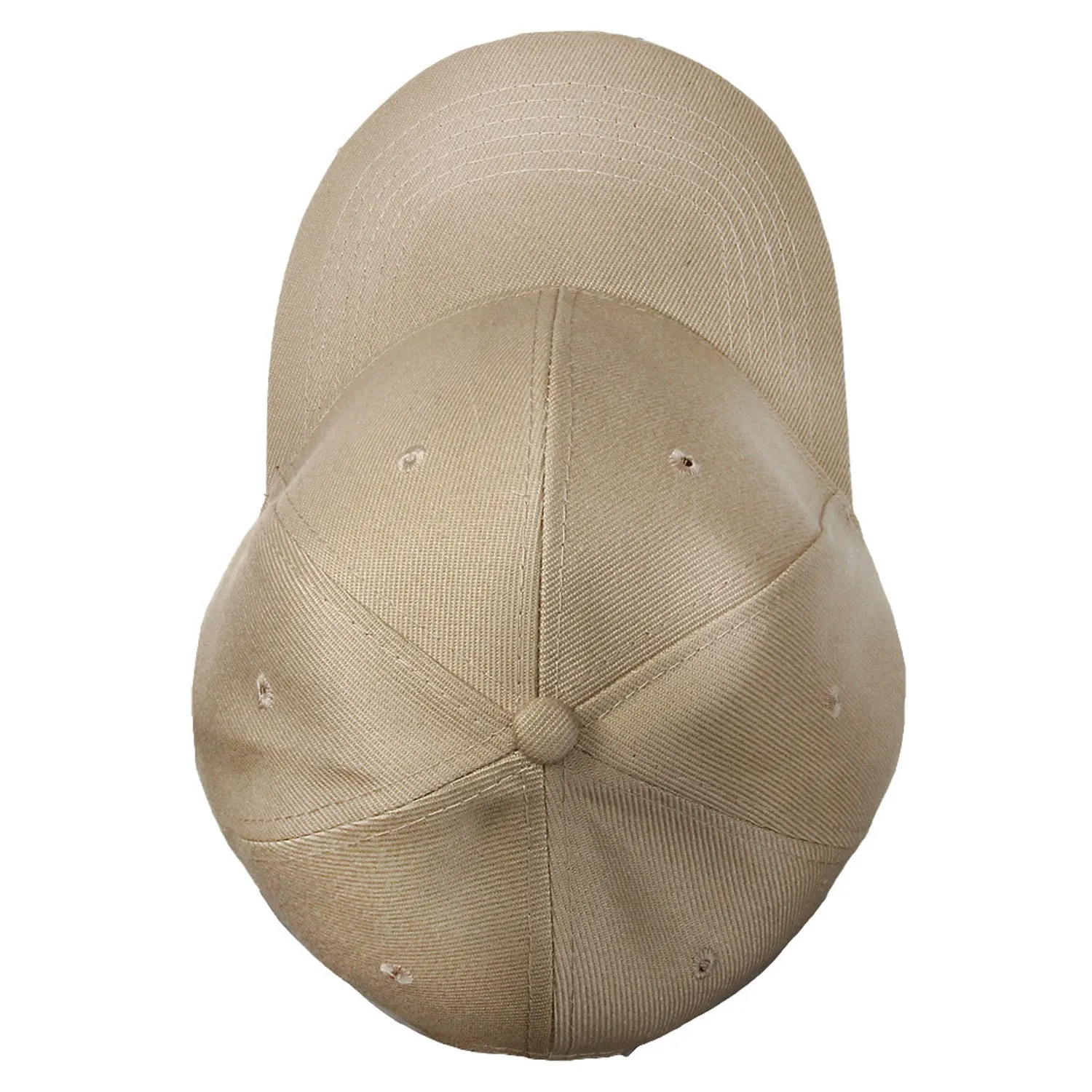 12-Pack Baseball Dad Cap Velcro Strap Adjustable Size - Khaki