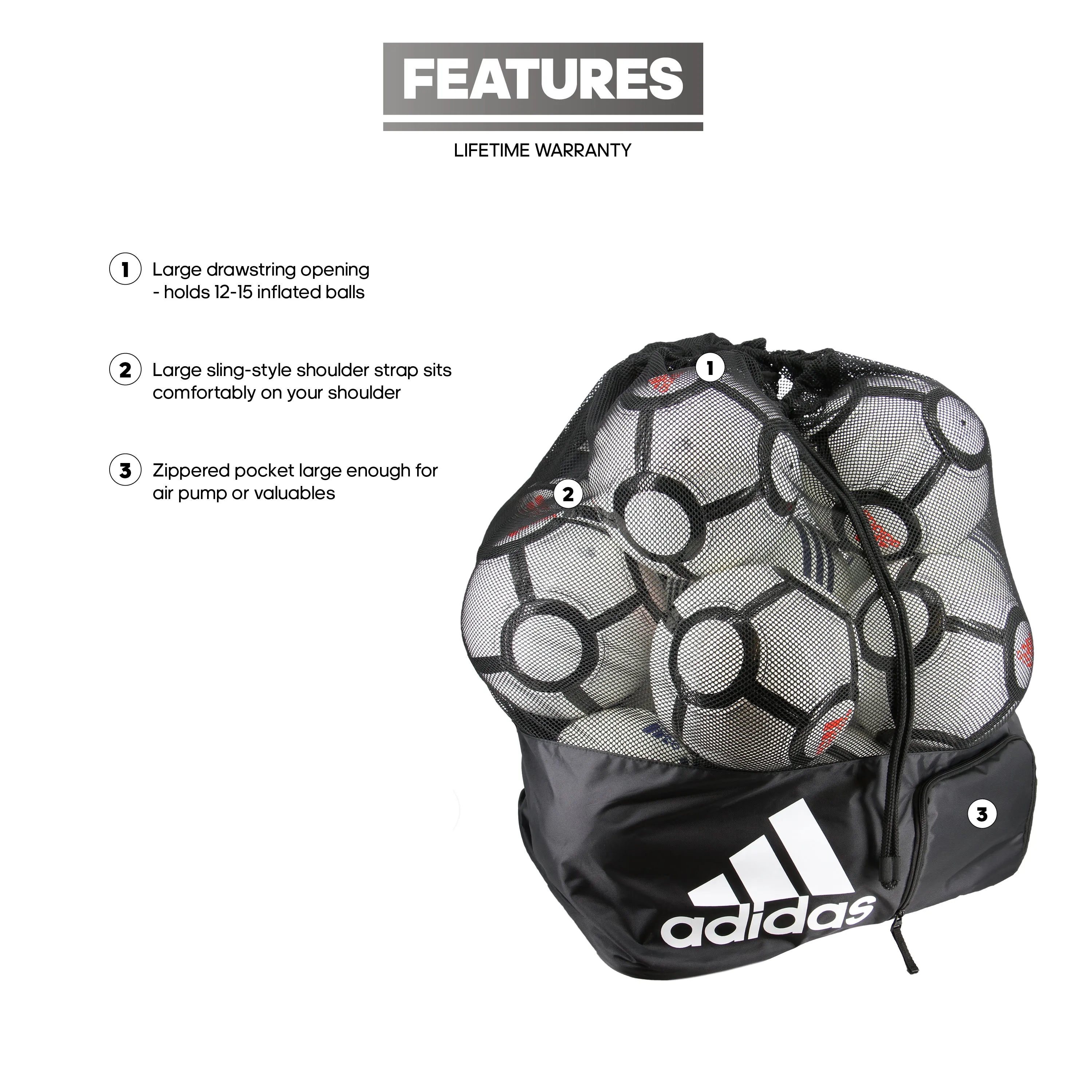 adidas Stadium Ball Bag