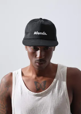Afends Unisex Home Grown - Snapback Cap - Black