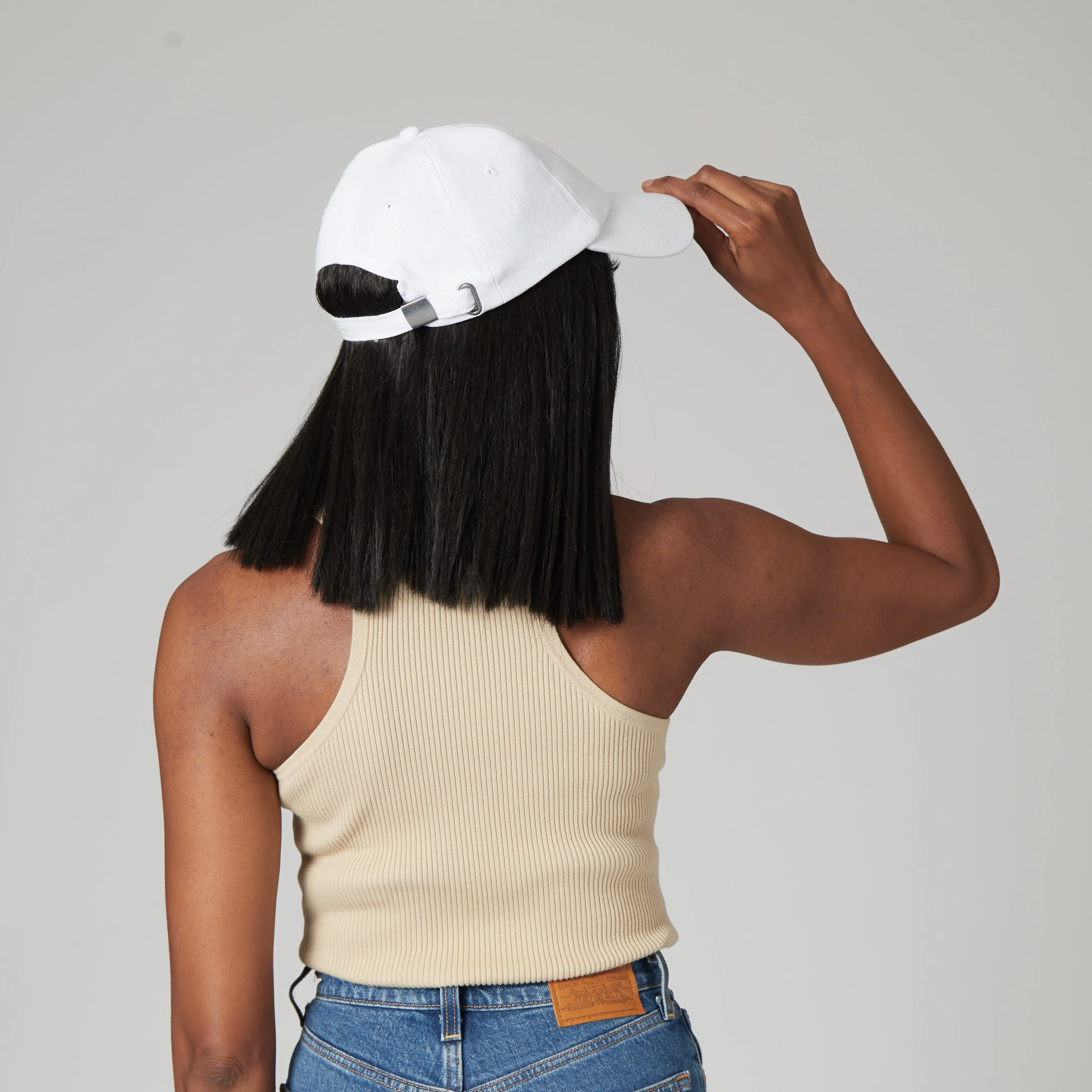 American Flag Washed Denim Cap