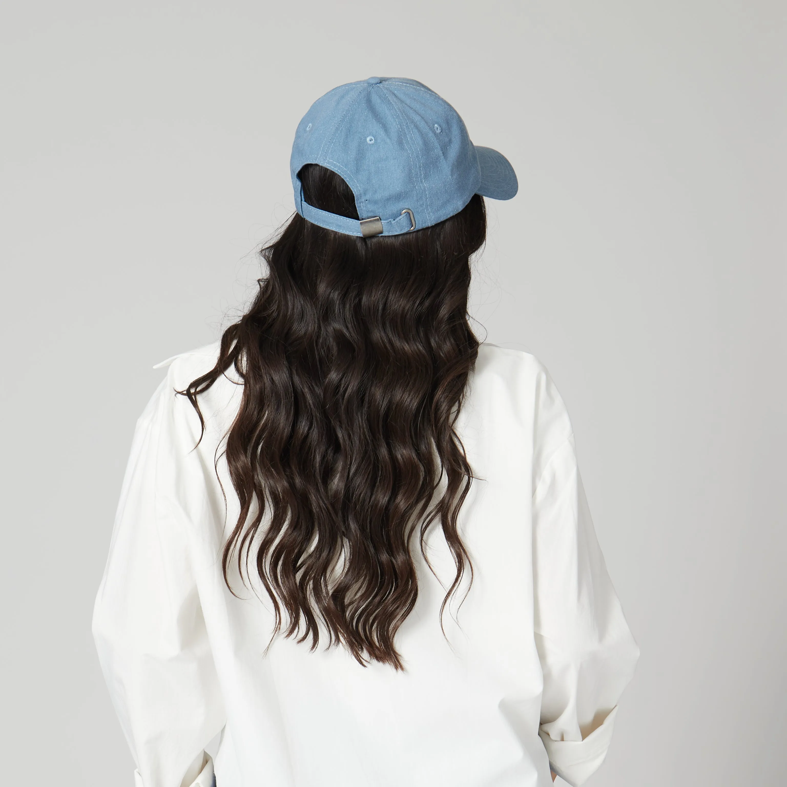 American Flag Washed Denim Cap