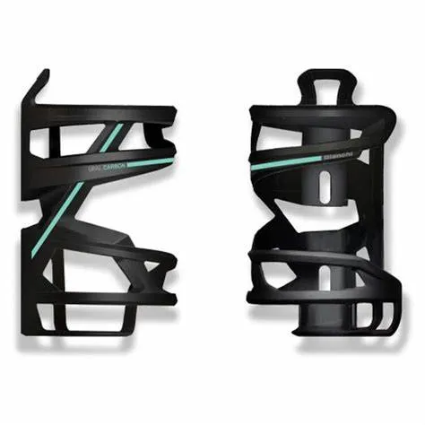 Bianchi Bottle Cage GRAL - Matt Black/Celeste