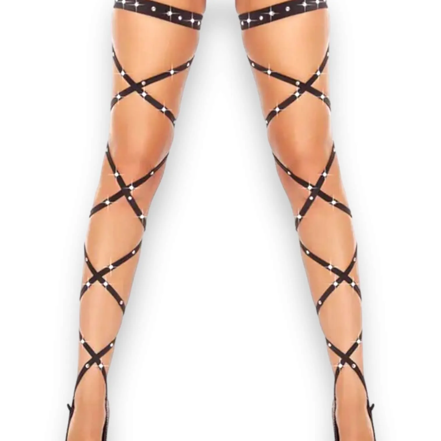 Black Diamond Garter Leg Wraps