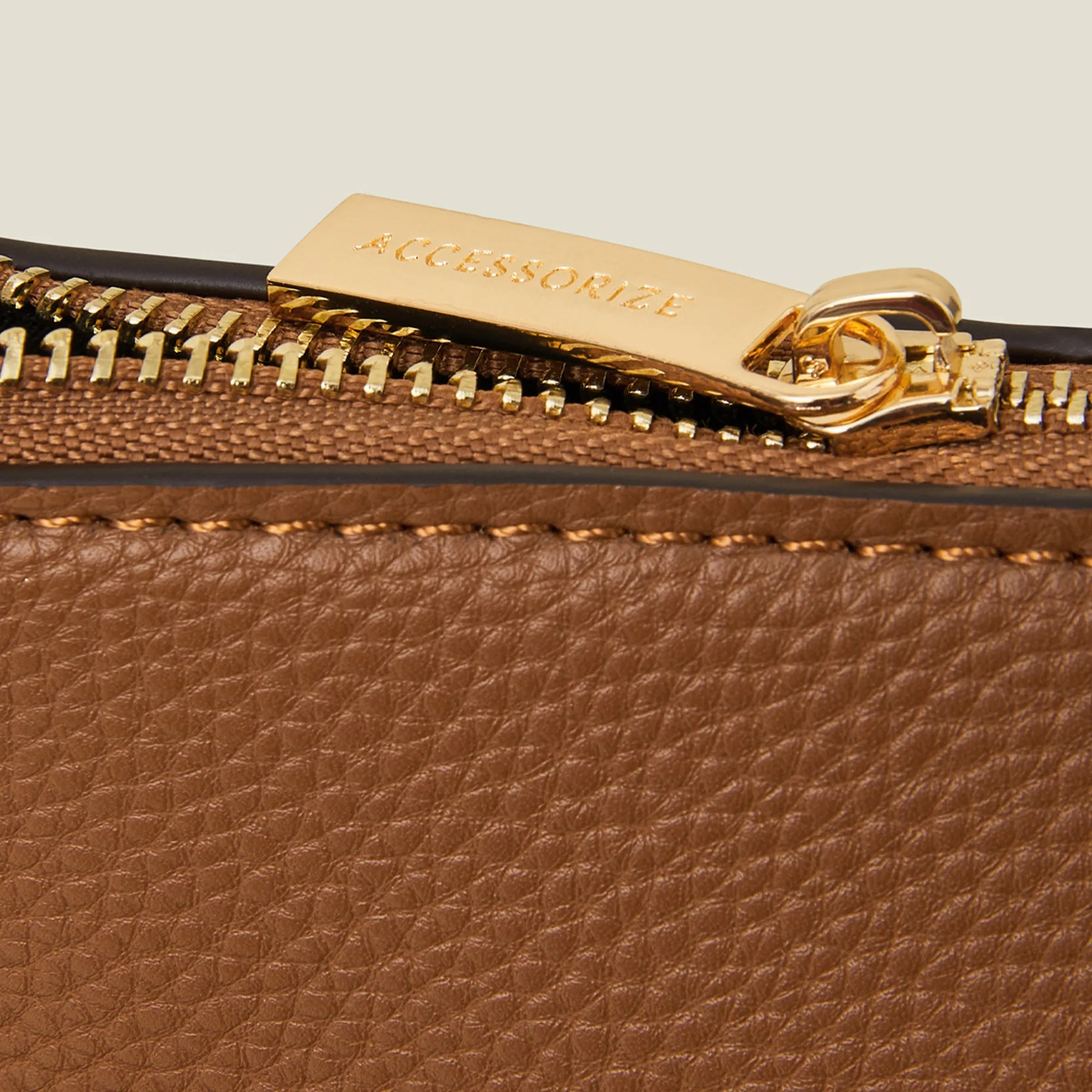 Brown Large messenger bag