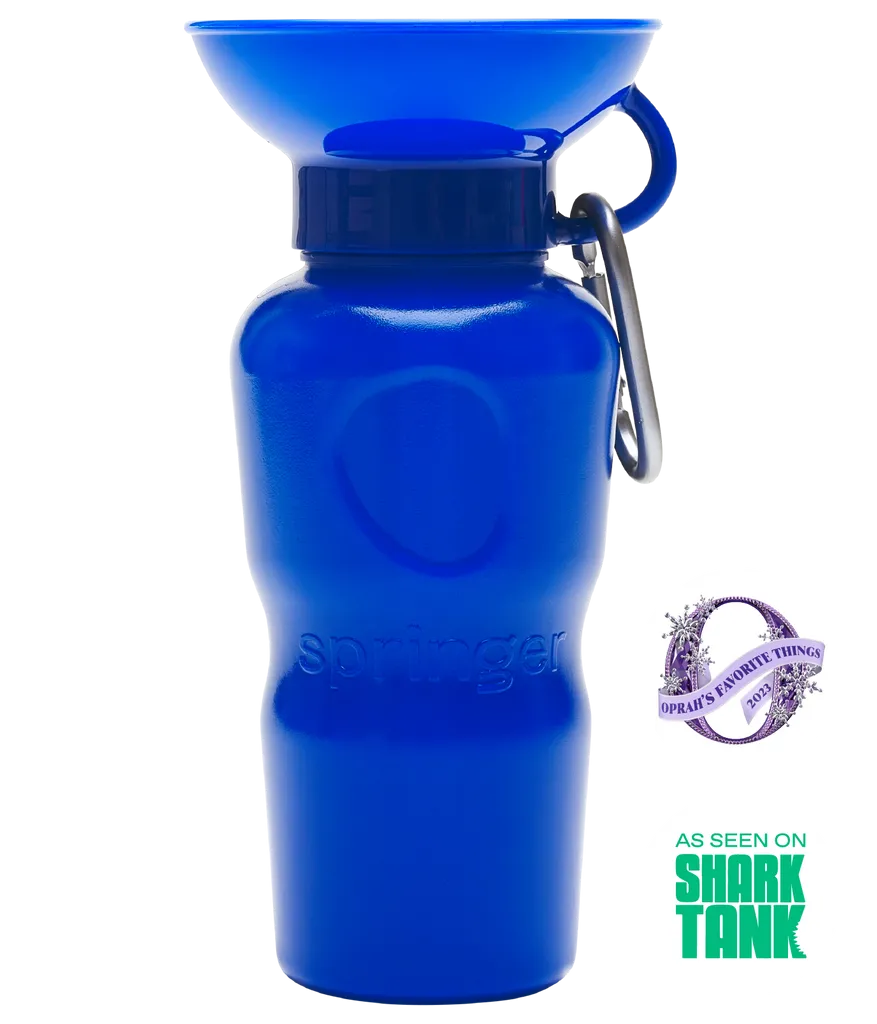 Classic Dog Travel Bottle 22oz - Indigo