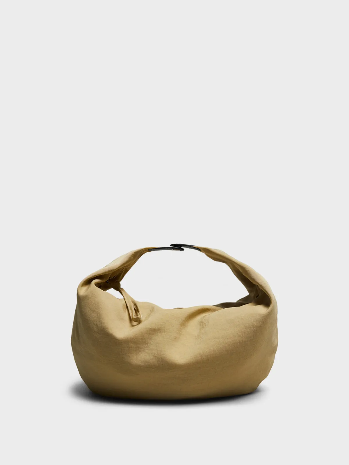 Croissant Filt Bag in Light Beige