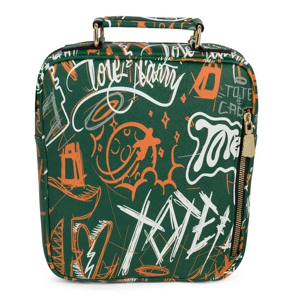Emerald Graffiti Mini Messenger