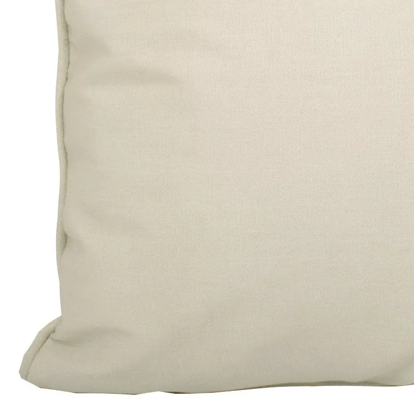 Fusion Plain Outdoor Cushion Cover - Natural