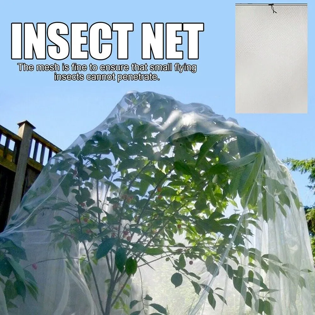 Garden Plant Tree Fruit Cover Bug Net Barrier Bag 1x1.5m Black