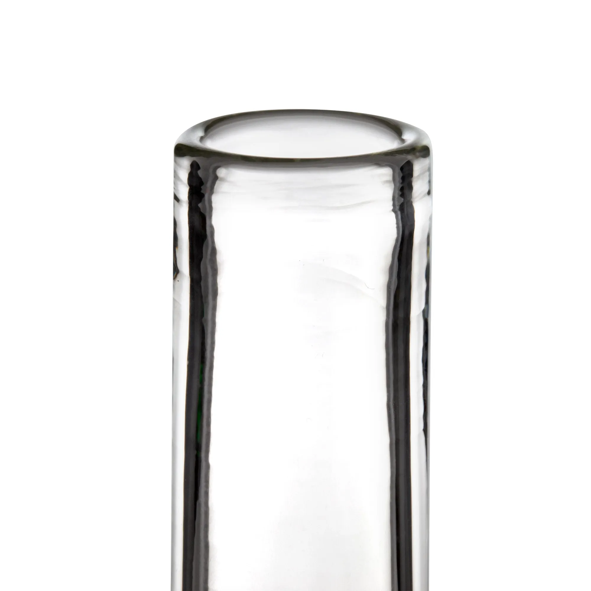 GMay Glass Amber Purple Sake Bottle Dab Rig