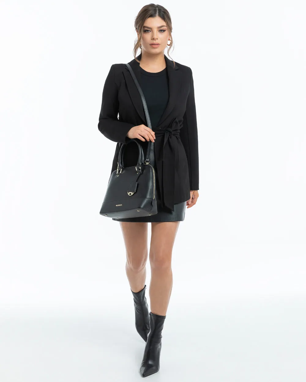 Grace Medium Dome Satchel Bag   Mini Bag Charm