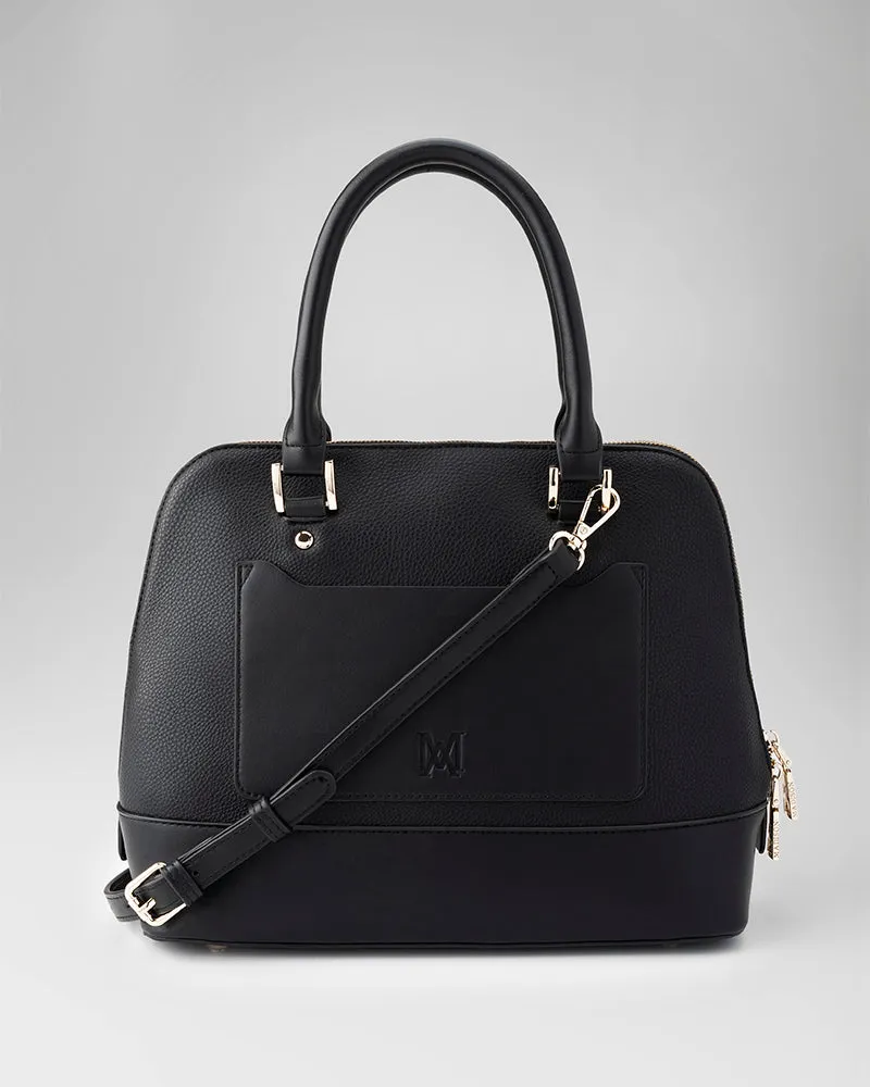 Grace Medium Dome Satchel Bag   Mini Bag Charm