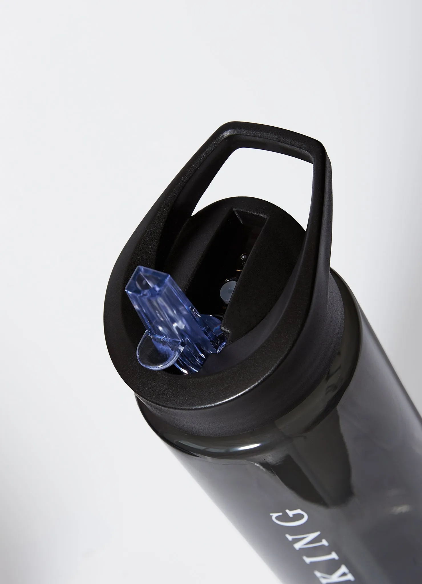 Gym King Plastic Water Bottle - Black
