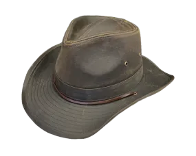 Henschel Hat Company | Topeka Waxed Cotton Western Hat