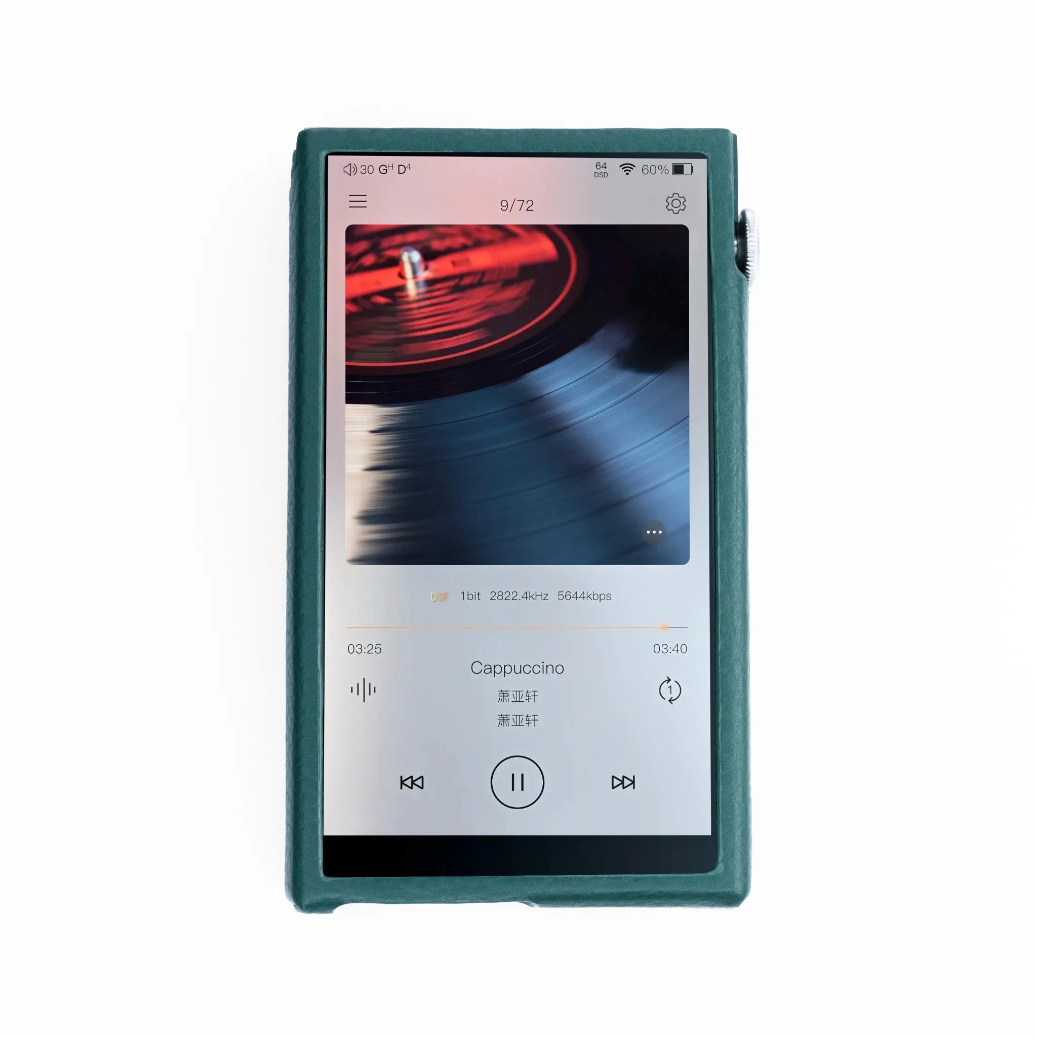 iBasso Leather Case for DX180 | Green Case