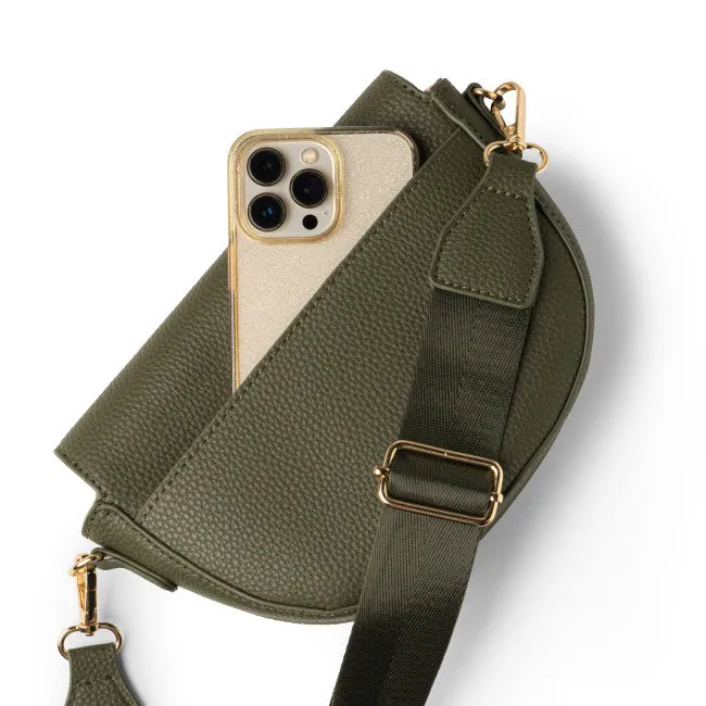 Luna Crossbody Bag in Olive