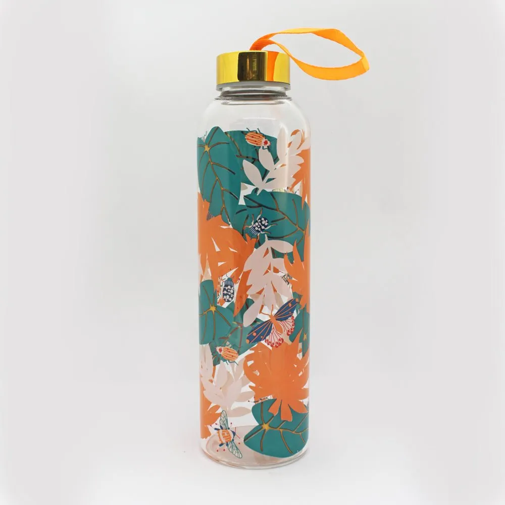 Luxe Bug Glass Water Bottle