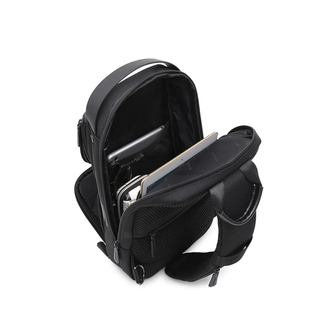 Men's Water Resistance Casual Chest Bag / Shoulder Bag / Crossbody Bag-VUJ 6209