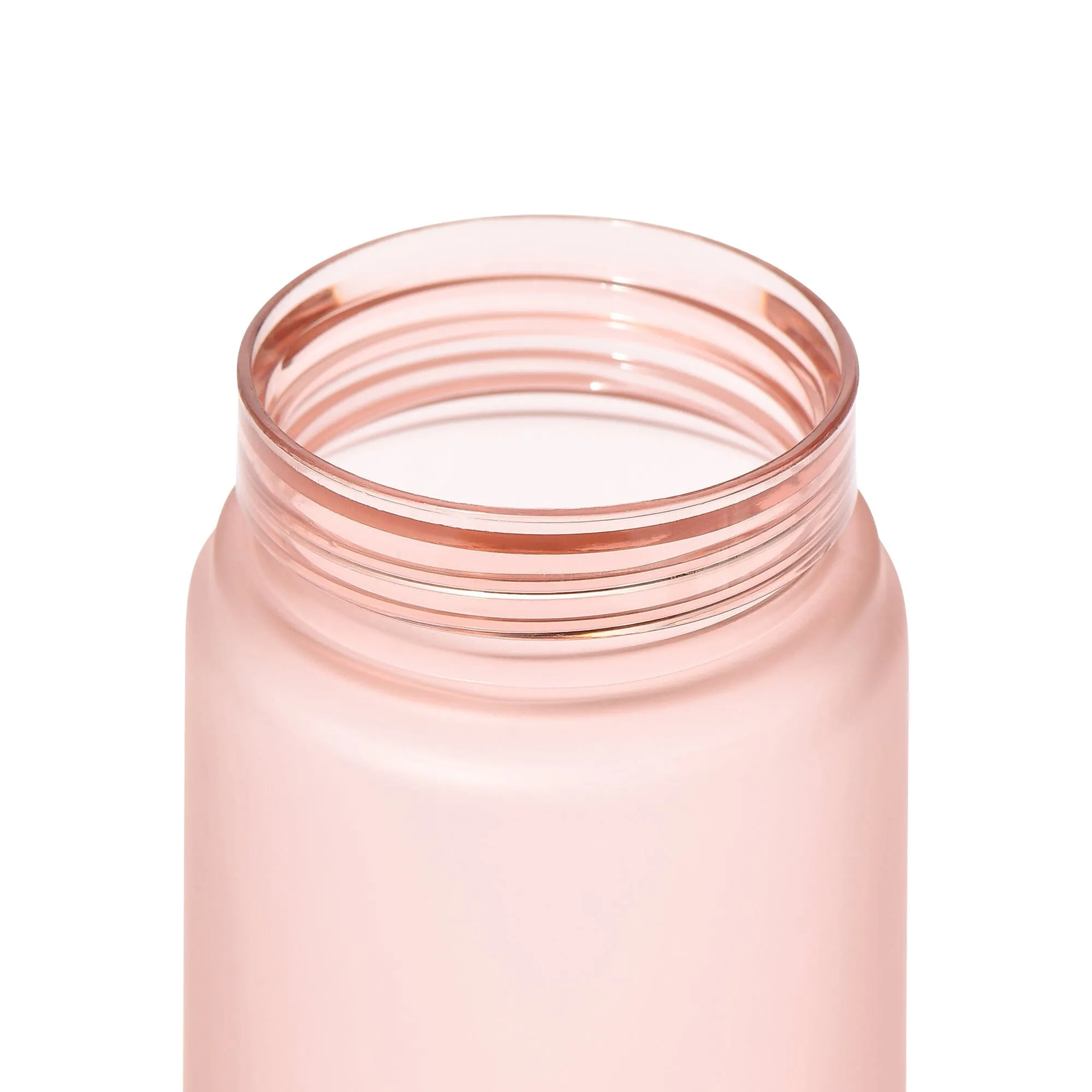 One-Touch Clear Bottle Pink