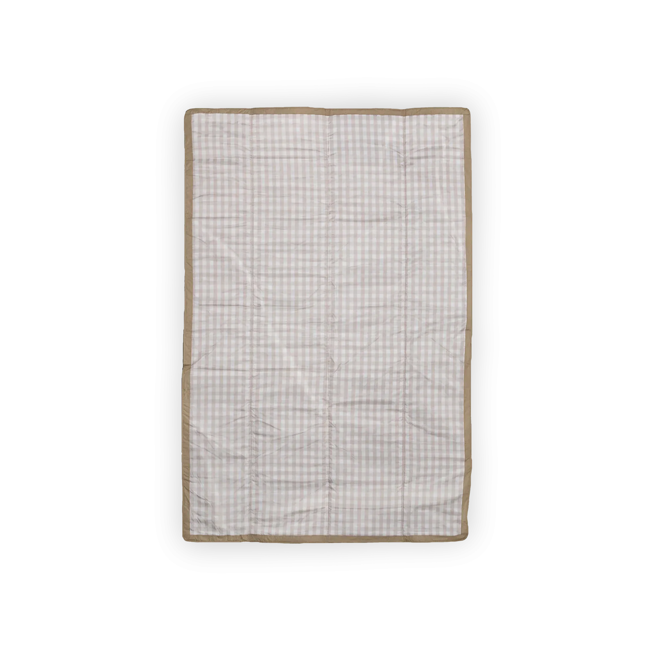 Outdoor Blanket - Beige Buffalo Check