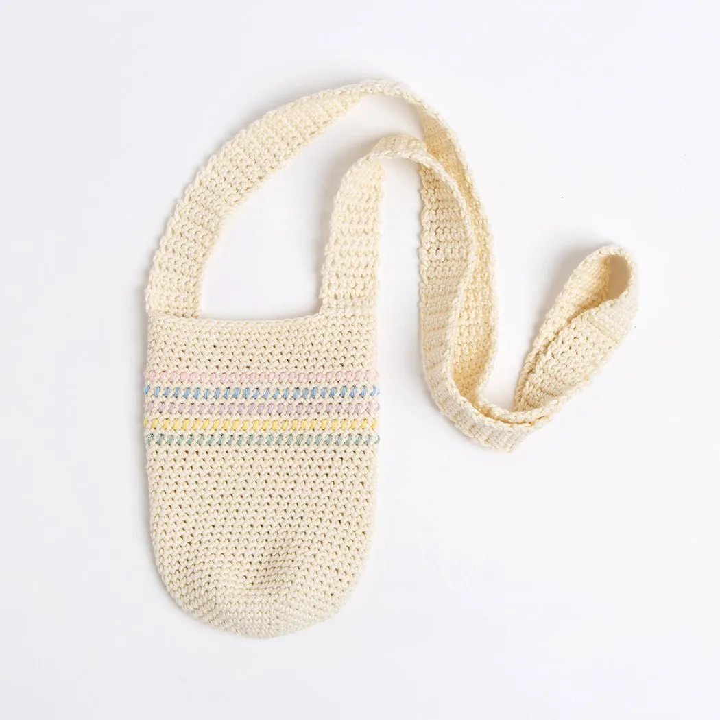 Striped Bottle Holder Crochet Kit