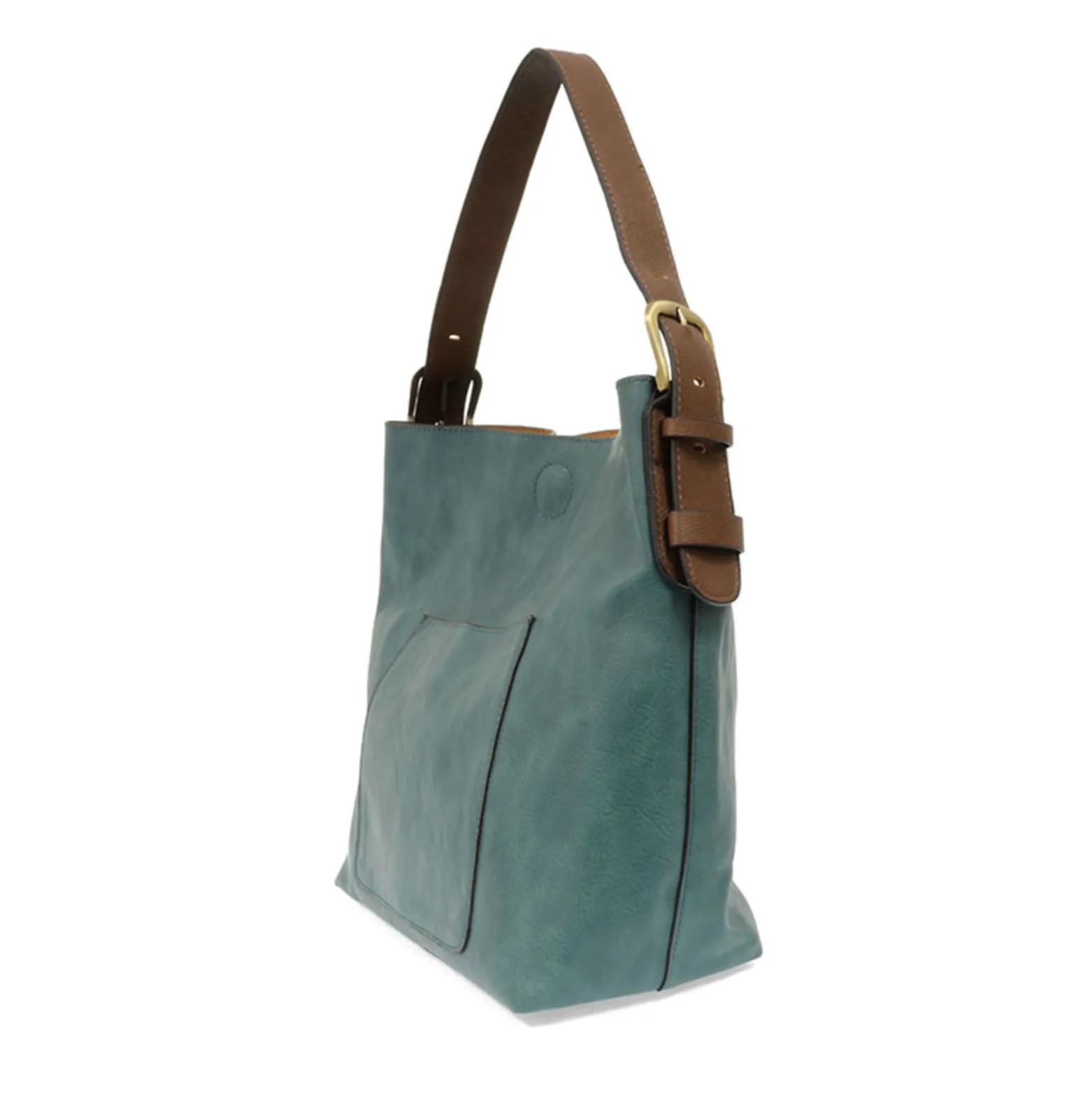 Teal 2pc Hobo Handbag