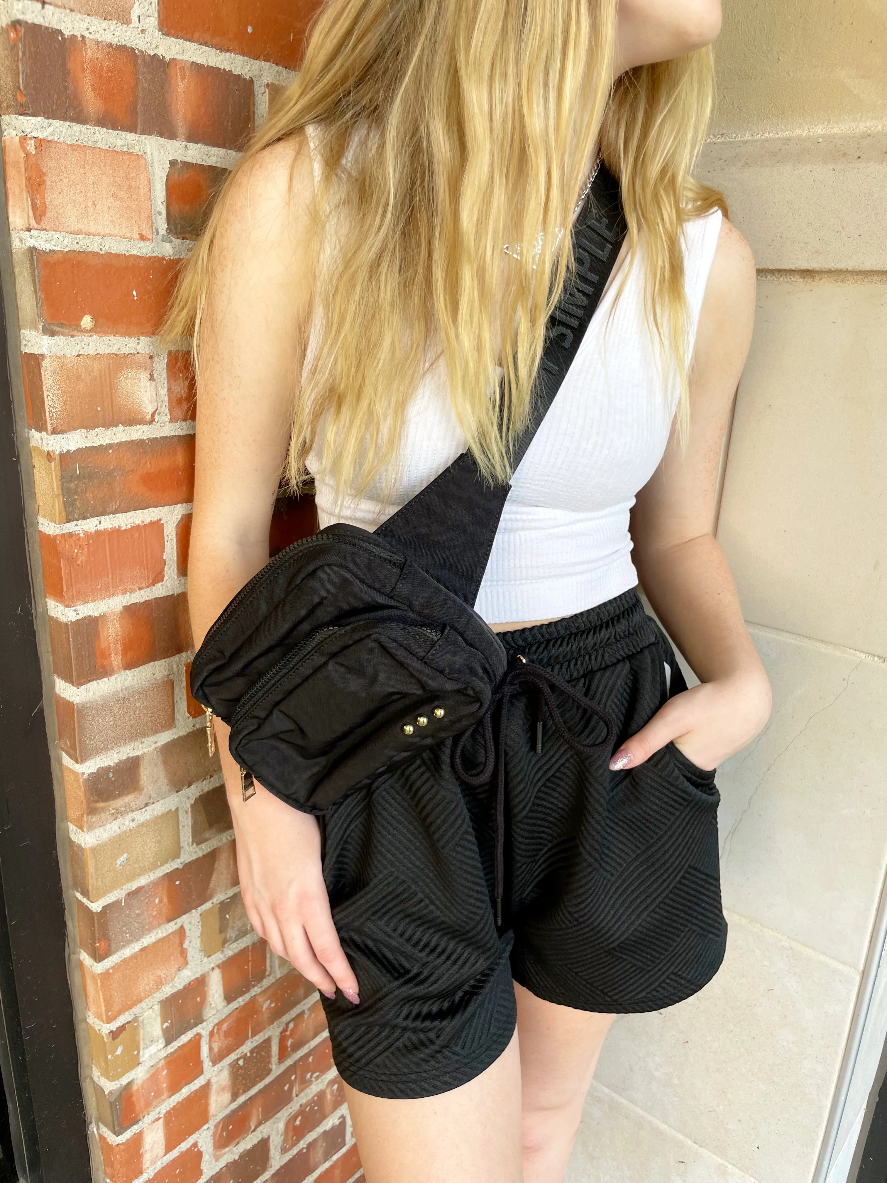 Tuscany Sling Bag in Black