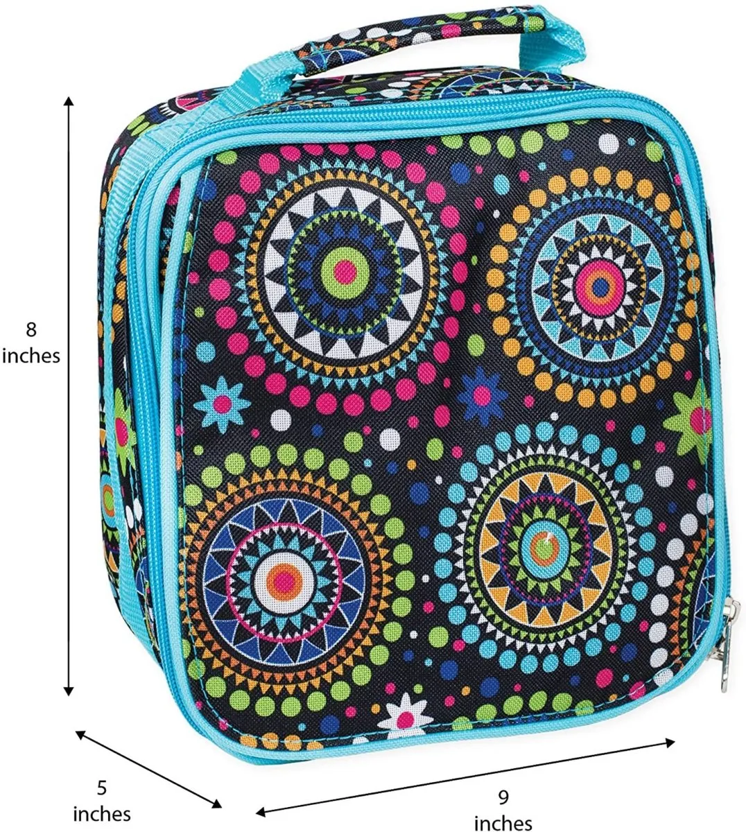 Vintage Sunburst Lunch Bag