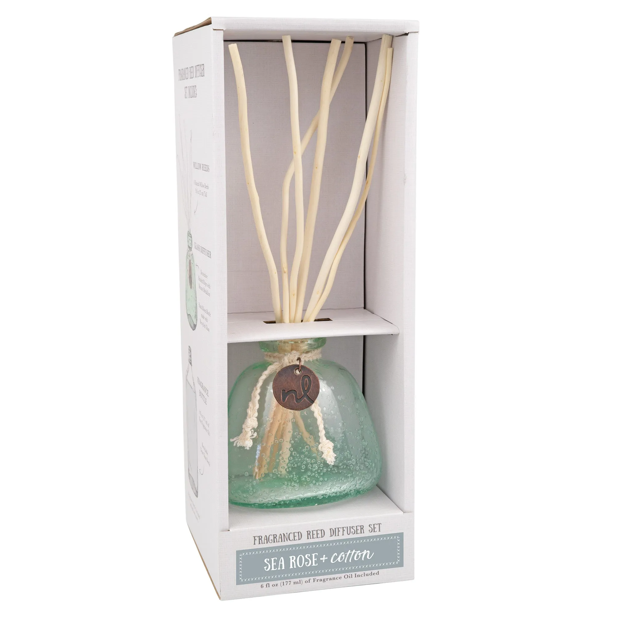 Windward Reed Diffuser - Sea Rose & Cotton