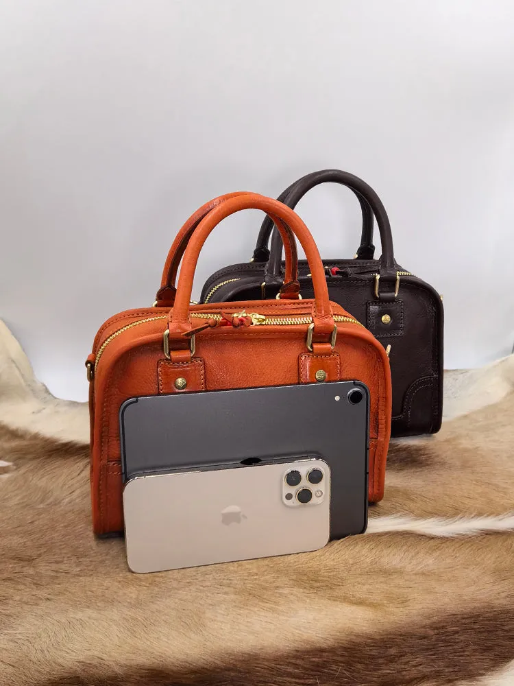 Women's Bowling Ball Bag Leather Bowling Leather Bag