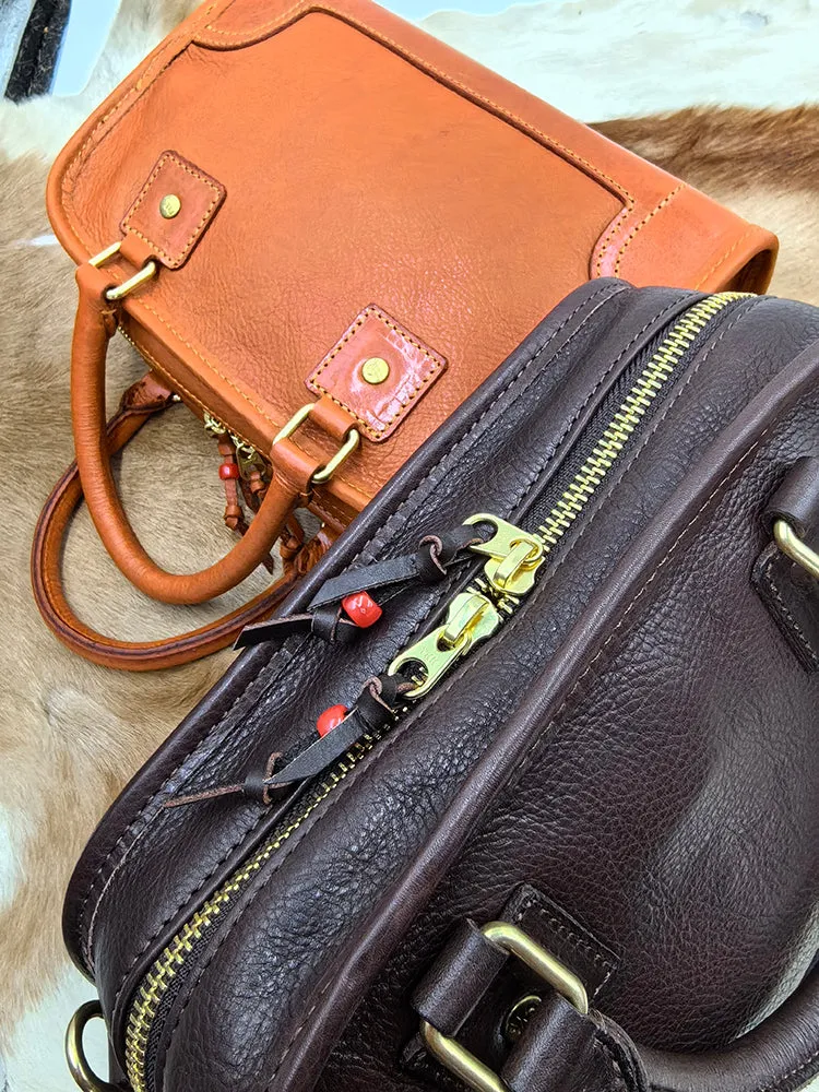 Women's Bowling Ball Bag Leather Bowling Leather Bag