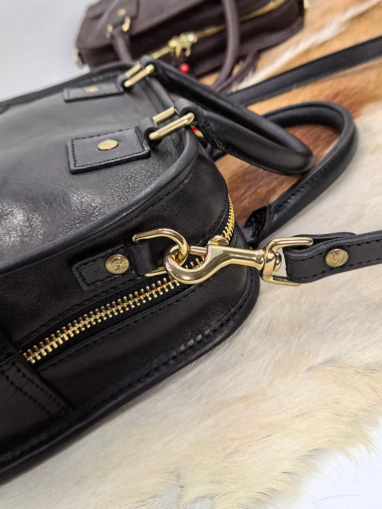 Women's Bowling Ball Bag Leather Bowling Leather Bag