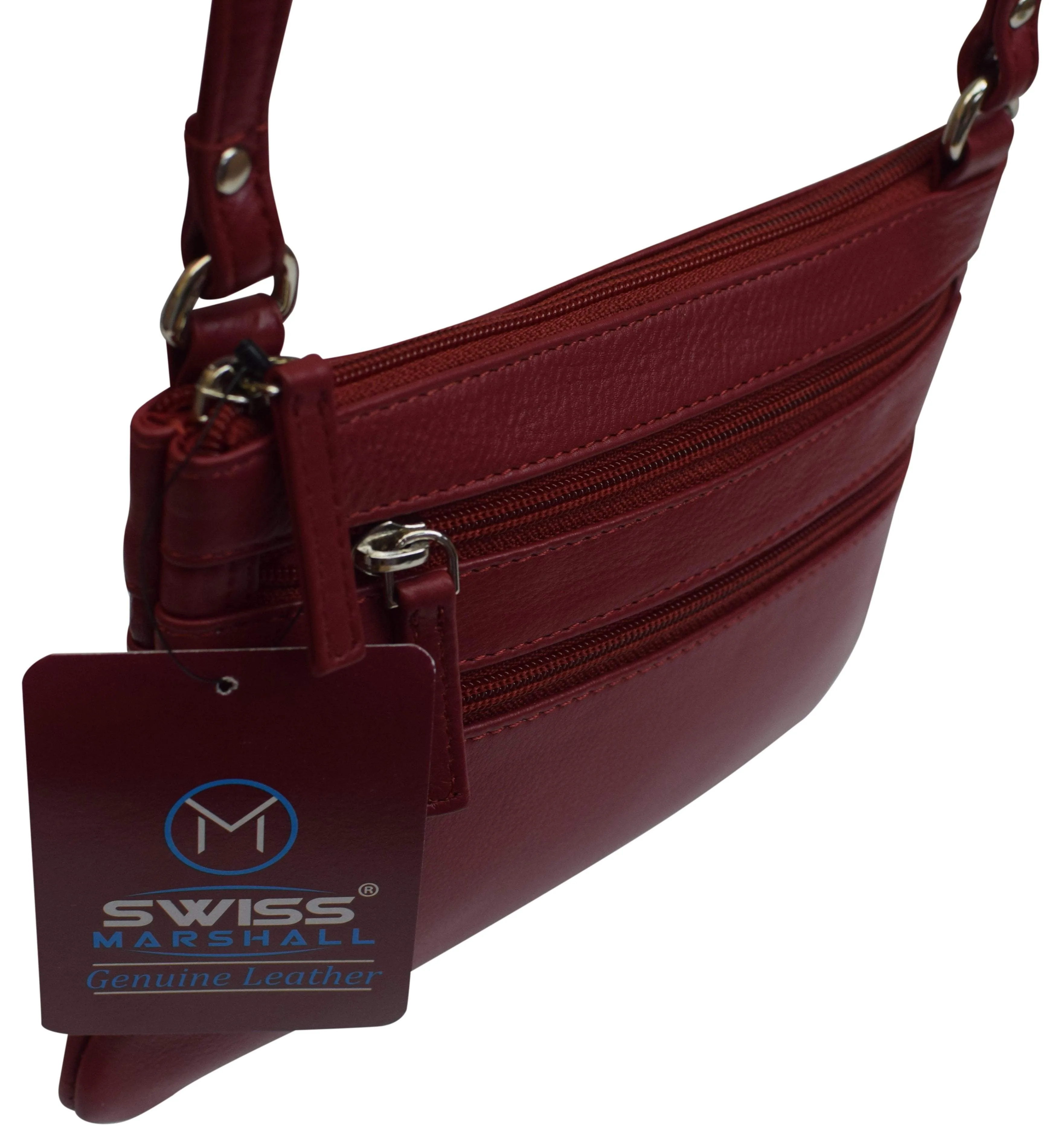 Womens Genuine Leather Small Crossbody Shoulder Designer Bag and Ladies Purse
