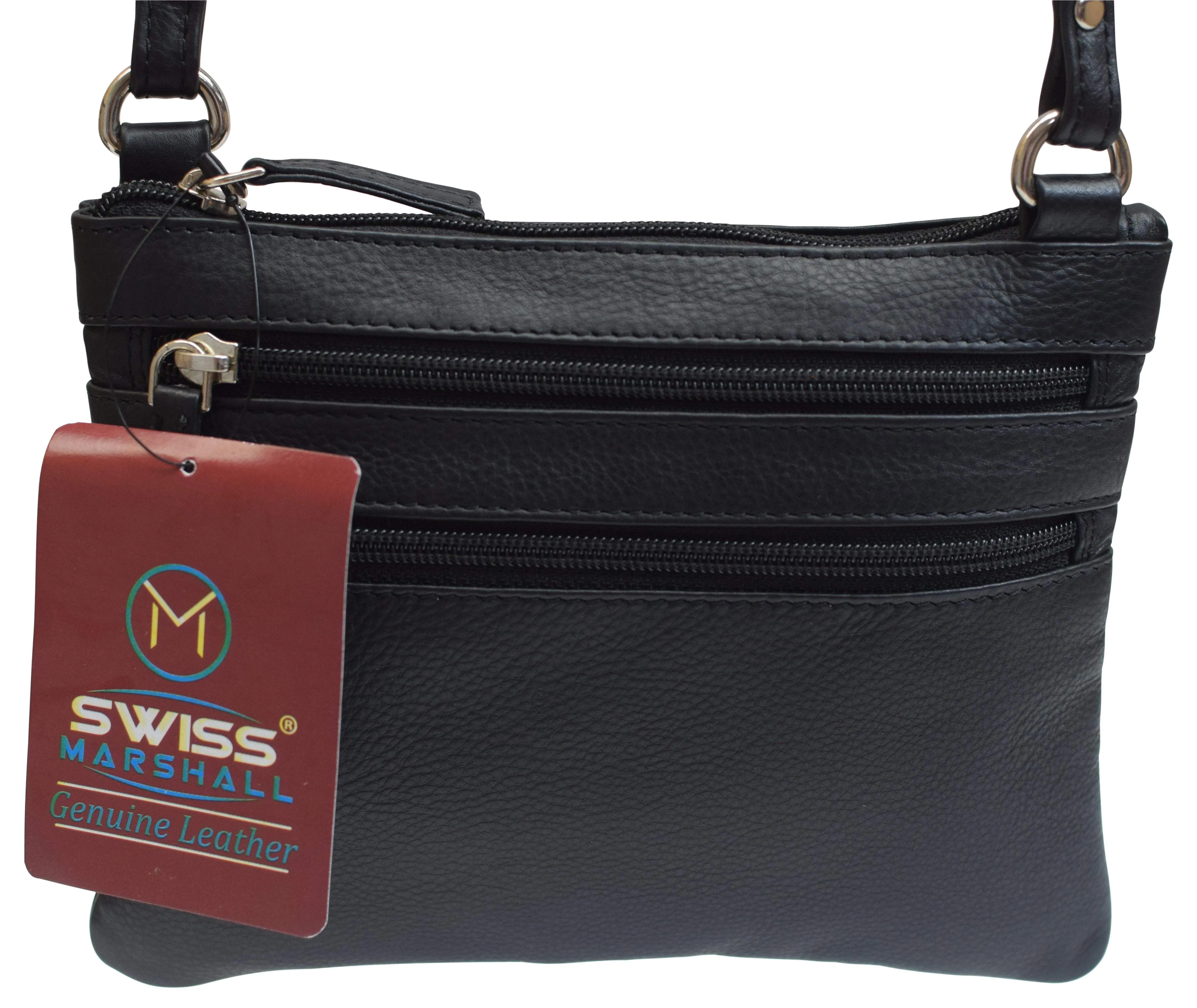 Womens Genuine Leather Small Crossbody Shoulder Designer Bag and Ladies Purse